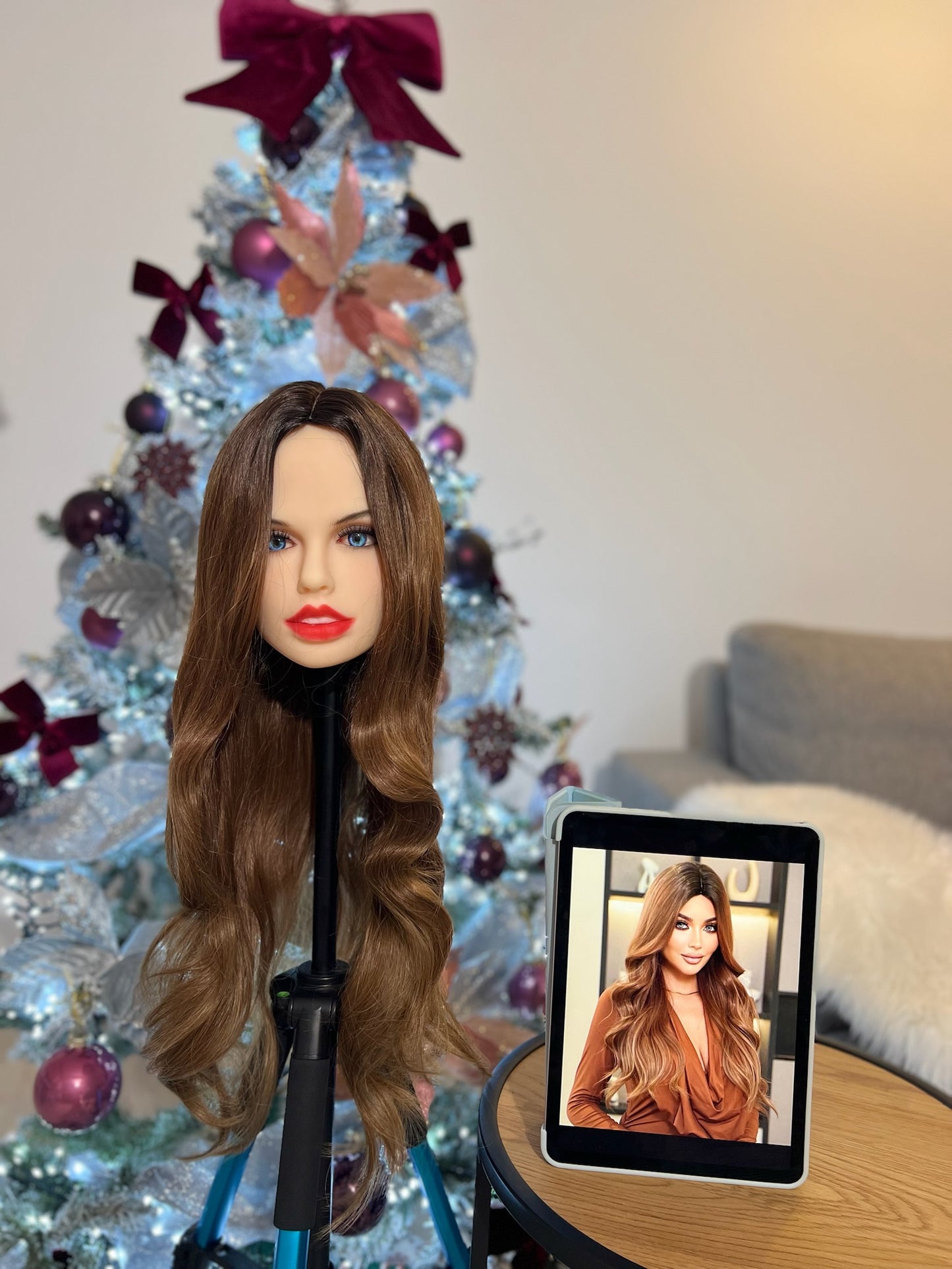 Ombre Light Brown Wig