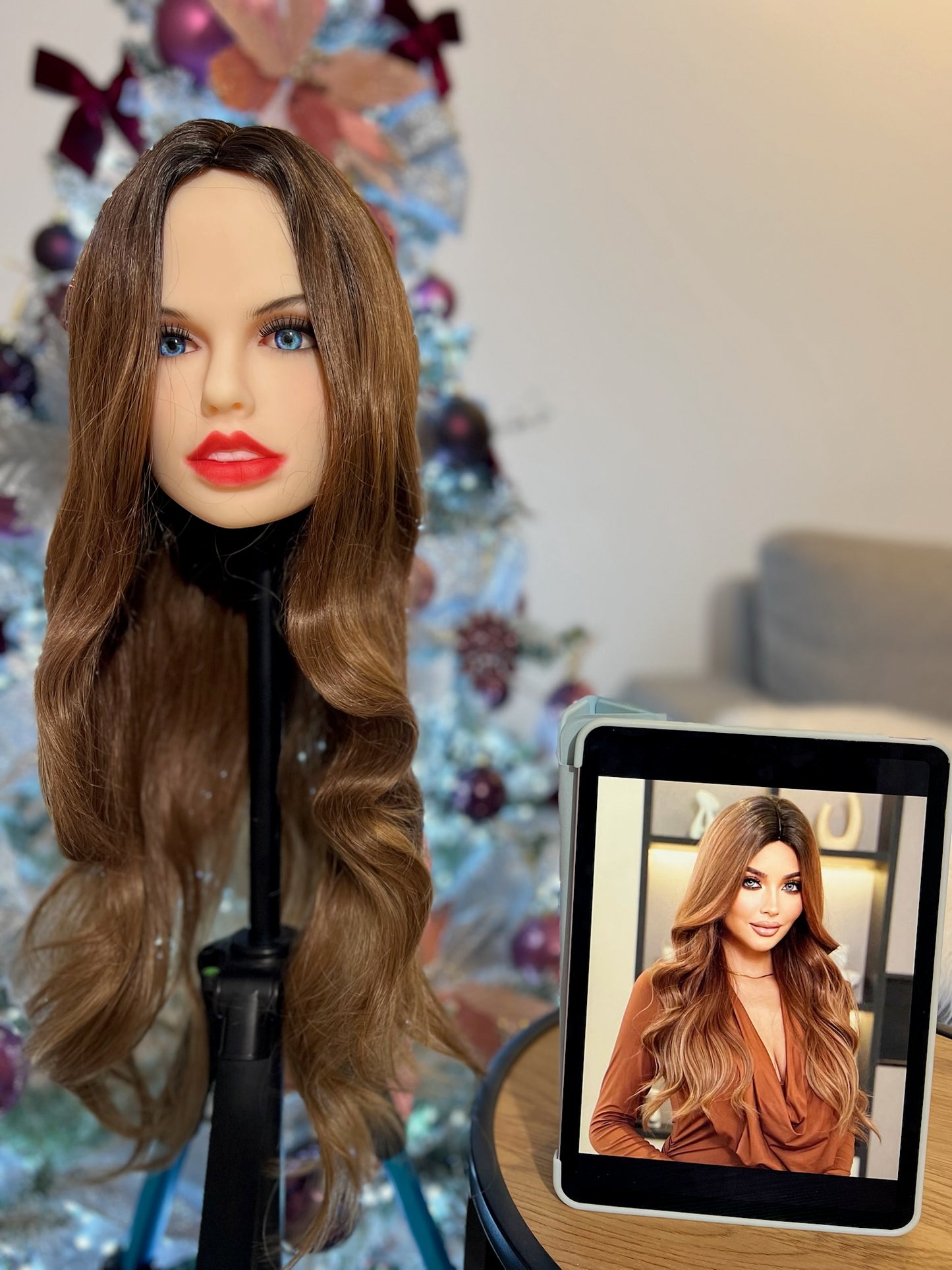 Ombre Light Brown Wig